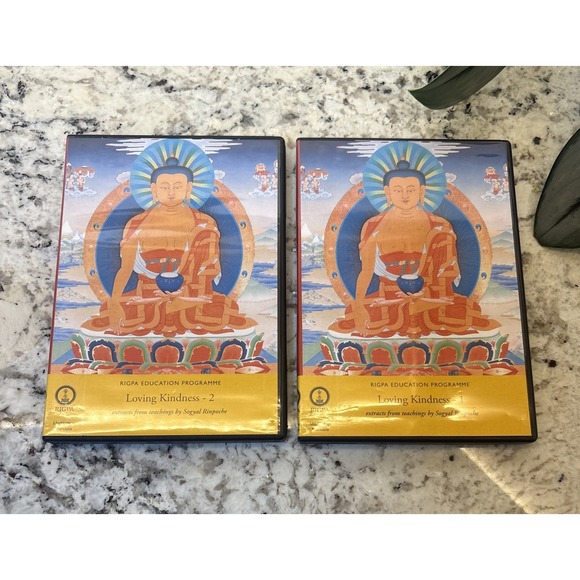 Other - Sogyal Rinpoche‎ DVD Loving Kindness One & Two Buddha's Teachings Rigpa buddhism